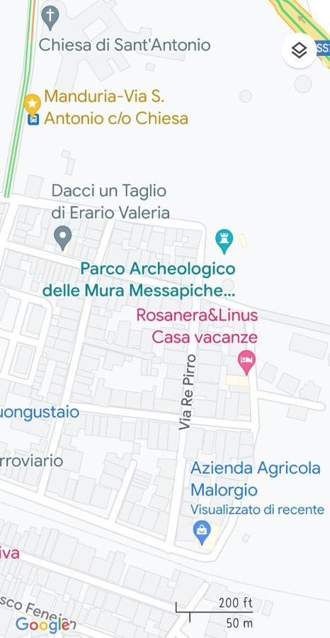 Villa Rosanera&Linus Manduria Esterno foto